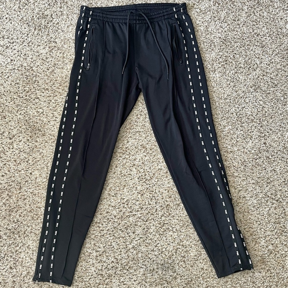 Pink by Victoria’s Secret track pants, women’s size Medium